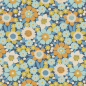 Preview: Tilda Patchwork Stoff Baumwolle - Wallflower - Lauren Blue